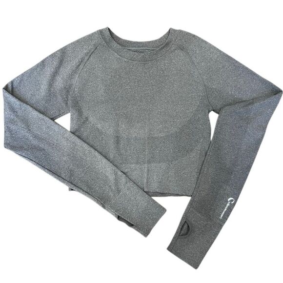 climawear Tops - Climawear long-sleeve seamless crop top Size Small/Medium